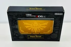 ほぼ新品 NEW 3DS LL ゼルダの伝説 ハイラルエディション 金 本体