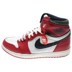 NIKE (ナイキ) AIR JORDAN 1 LOST&FOUND DZ5485-612 エアジョーダン1 ロスト&ファウンド シカゴ ハイカットスニーカー ホワイト/レッド US9/27cm