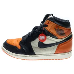 NIKE (ナイキ) AIR JORDAN1 RETRO HIGH OG Shattered Backboard エアジョーダン1 シャッタード バックボード ハイカットスニーカー オレンジ US10.5/28.5cm 555088-005