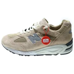 New Balance (ニューバランス) ×KITH M990KS2 スエードメッシュ ローカットスニーカー ベージュ US9.5/27.5cm