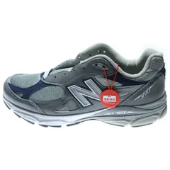 New Balance (ニューバランス) M990GJ3 990 V3 USA製 ローカットスニーカー グレー US11/29cm