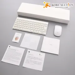 ■ Apple アップル ワイヤレスキーボード A1314 純正部品 マウス 付属品付き