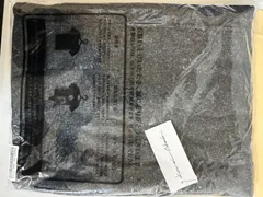 A【A20-26】◇Kawai Okuda  サイズLL  ワンピース　チャコール　無地