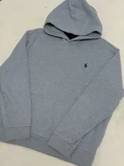 ポロラルフローレン グレー フーディー L