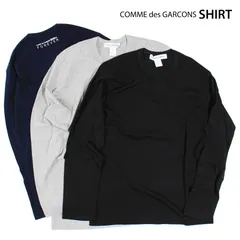 【新品商品】Comme des Garcons SHIRT コムデギャルソン (FZ-T003-051) クルーネック 長袖Tシャツ