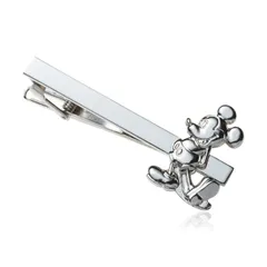 【数量限定】ミッキーシルバー ネクタイピン A0-60 ディズニー プレゼント