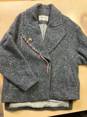 O'2nd ツイード ジャケット オッズセカンド マイン タイム クホ システム コス ラッキーシュエトゥ