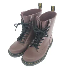 Dr.Martens ドクターマーチン 8ホールブーツ 表記サイズ:4 ラバー    ボルドー レディース / 240001174274