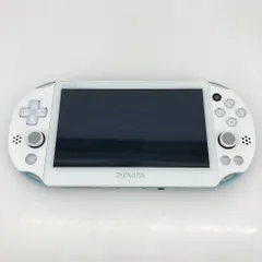 05w16883T 【PS VITA】PlayStation VITA  PCH-2000 本体のみ ライトブルー/ホワイト ＊動作確認/初期化済み＊【中古品】