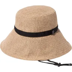 【新着商品】洗濯可能 コンパクト 麦わら ユニセックス あごひも取り外し可能 ハイクブルームハット [ザノースフェイス]