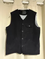 ディミトリブラック コーデュロイ ベスト (3サイズ)
