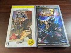 [PSP] 몬스터 헌터 2종 세트