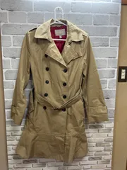 【H1-32】◇ BANANA REPUBLIC　Mサイズ　トレンチコート　ベージュ