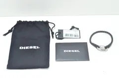 【送料無料】　ディーゼル DIESEL ブレスレット X07252 PR250 T8013 レザー編み込み