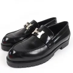 美品☆HERMES エルメス レザー モカシン フォーブル コンスタンス