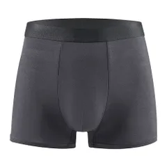 メンズ ボクサーパンツ 前閉じ 立体構造 通気性 蒸れにくい さらさら 快適フィット 伸縮性 シンプル スポーツ 下着 インナー 黒 グレー ネイビー ms-027