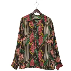 【中古品】SUN SURF サンサーフ SS24438 GINGER BLOSSOM ジンジャー ブロッサム RAYON LS SHIRT レーヨン ロングスリーブ シャツ トップス 長袖 【145-251125-cs-06-izu】