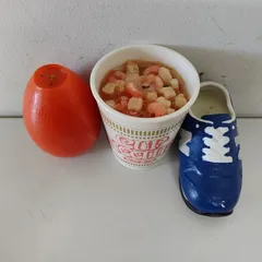 〇キャンドル 3点セット new balance Cup Noodle FANCY EGGオレンジ クリスマス