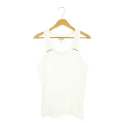 ドルチェ&ガッバーナ ドルガバ DOLCE&GABBANA UNDERWEAR タンクトップ ロゴ ワンポイント XS 白 ホワイト /AH16 ■GY17