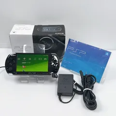美品 PSP 3000 ピアノブラック 遊べるセット 動作確認済み FW6.60 ソニー プレイステーション ポータブル SONY PlayStation Portable psp 箱付き