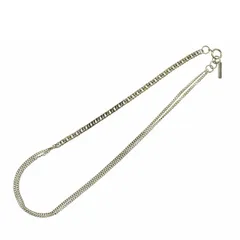 【JUSTINECLENQUET】large hoops palladiumネックレス