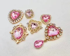 センターパーツセット　6個セット　ゴールド