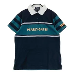 サイズ：1 PEARLY GATES パーリーゲイツ 2024年 半袖ポロシャツ  ネイビー系 [240101572860] ゴルフウェア レディース ストスト