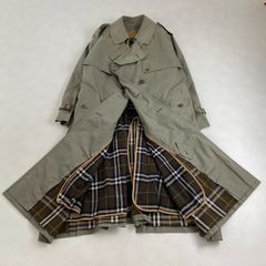 バーバリーズ トレンチコート 白タグ Burberrys ノバチェック ロング丈