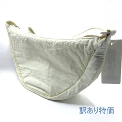 ◇851【訳あり特価／新品】ユニクロ ラウンドミニショルダーバッグ オフホワイト 白 ショルダーバッグ ボディバッグ 鞄 カバン UNIQLO 男女兼用