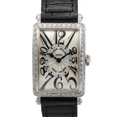 フランクミュラー FRANCK MULLER 腕時計 ロングアイランド 902QZD シルバー ステンレススチール ダイヤモンド ロングアイランド レディース Used Aのサムネイル