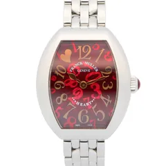 フランクミュラー FRANCK MULLER 腕時計 ハートトゥハート 5002SQZC11HJRED レッド ステンレススチール ハートトゥハート レディース Used Aのサムネイル