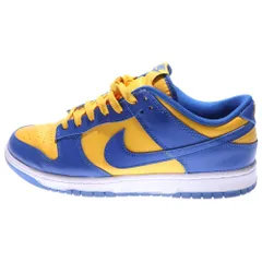 NIKE (ナイキ) DUNK LOW RETRO Blue Jay and University Gold DD1391-402 ダンク レトロ ブルージェイアンドユニバーシティーゴールド ローカットスニーカー US10.5/28.5cm