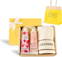 L'OCCITANE ハンドクリーム タオル ギフトセット