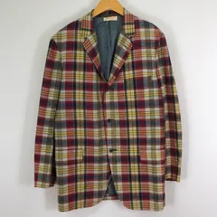 【中古品】Brooks Brothers ブルックスブラザーズ 60’s CHECK TAILORED JACKET VINTAGE 60年代 チェック テーラード ジャケット ライトアウター ヴィンテージ 【145-251124-yo-16-tei】