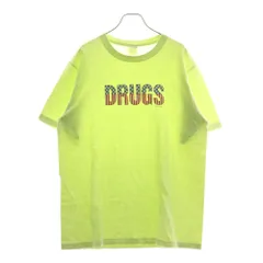 SUPREME (シュプリーム) 24AW Drugs Tee ドラッグ プリント クルーネック 半袖Tシャツ カットソー ライトグリーン