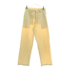 UNIVERSAL OVERALL (ユニバーサルオーバーオール) ×TATTOO STUDIO YAMADA タトゥースタジオヤマダ HBT ノータック コットン ワークパンツ アイボリー U2421600TS