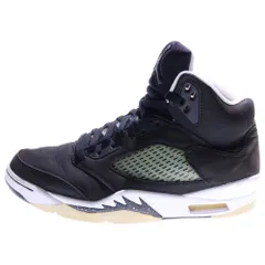 NIKE (ナイキ) AIR JORDAN 5 Moonlight エアジョーダン 5 ムーンライト ハイカットスニーカー ブラック US9.5/27.5cm CT4838-011