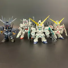 ガンプラ【中古品/未検品、ジャンク】 EXスタンダード SDガンダム BB戦士 ユニコーン、 フルアーマー、バンシィバンダイ ガンダム 完成品 組立済み Gunpla/高达模型/鋼彈模型/건프라 1591