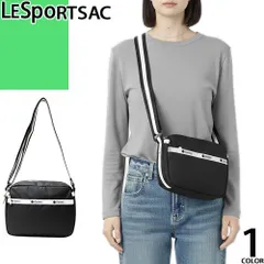 レスポートサック LeSportsac ショルダーバッグ 斜めがけ レディース 軽量 ロゴ 大人 ナイロン 小さめ ブランド おしゃれ 黒 ブラック CAMERA CROSSBODY 1011