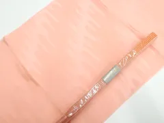 【一輝堂】和装小物 帯締め帯揚げセット 平組 美品 帯締 帯揚 25w11-13687