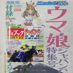 匿名!送料無料! 競馬、ブック2025年11月30日 日刊馬娘ジャパンC特集号 2つセット