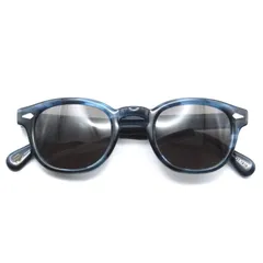 美品 MOSCOT モスコット サングラス LEMTOSH 46 中国製 レムトッシュ ボスリントン ボストン/ウェリントン INK 65009121