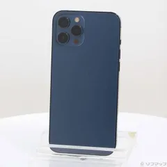 〔中古品〕 iPhone12 Pro Max 512GB パシフィックブルー NGD63J／A SIMフリー【368】