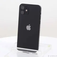 〔中古品〕 iPhone12 64GB ブラック MGHN3J／A SIMフリー【348】