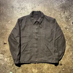 agnes b. homme 90s カシミヤ混ジップアップブルゾン 裏地キルティング ririジップ フランス製 アニエスベーオム 1990s