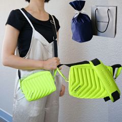極美品入手困難】BALENCIAGA ネオンイエロー ショルダー - メルカリ