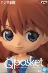 【中古】フィギュア 式波・アスカ・ラングレー(ブラウン) 「ヱヴァンゲリヲン新劇場版」 Q posket-式波・アスカ・ラングレー-