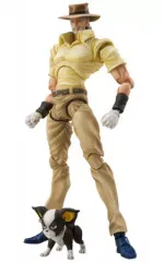【中古】フィギュア 超像可動 ジョセフ・ジョースター＆イギー 「ジョジョの奇妙な冒険 第三部 スターダストクルセイダース」