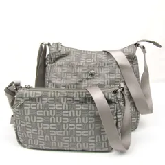 ユーバイウンガロ ショルダーバッグ 2点セット ナイロンジャカード 鞄 カバン ブランド まとめて レディース U by ungaro 【中古】