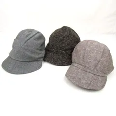 クイーンヘッド キャスケット 3点セット 帽子 ブランド まとめて レディース QUEEN HEAD 【中古】